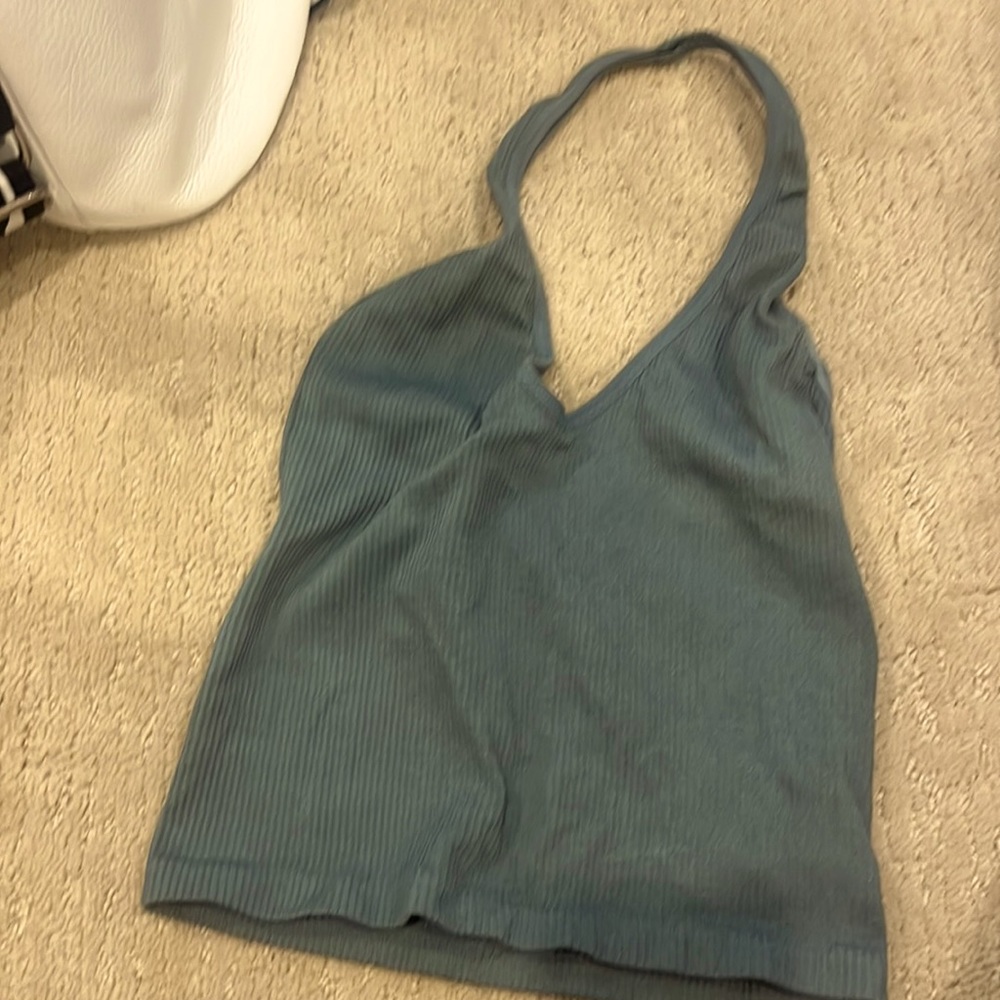 Our from under halter top
